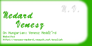 medard venesz business card